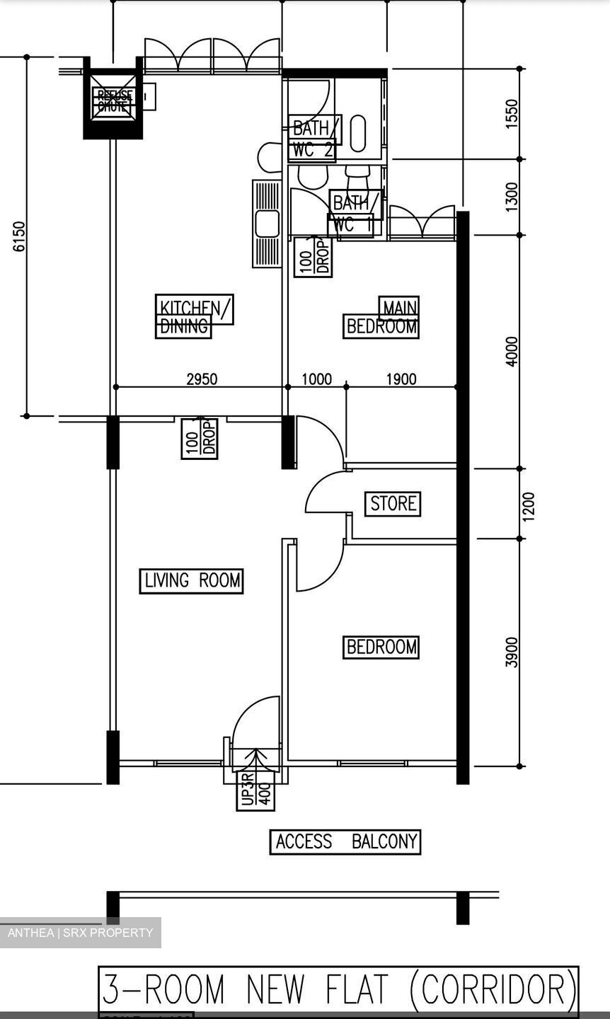 Blk 16 Teck Whye Heights Iii (Choa Chu Kang), HDB 3 Rooms #591308011